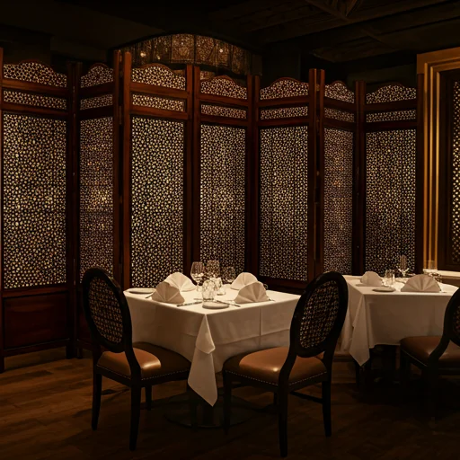 Private dining room at Sangam